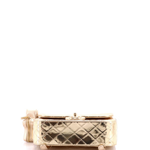 Chanel Hollywood Boulevard Backpack with Star Coin Purse Quilted Metallic Leather - view 4
