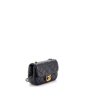 Chanel Quilt Metal Edge CC Flap Bag Quilted Lambskin Small - view 2