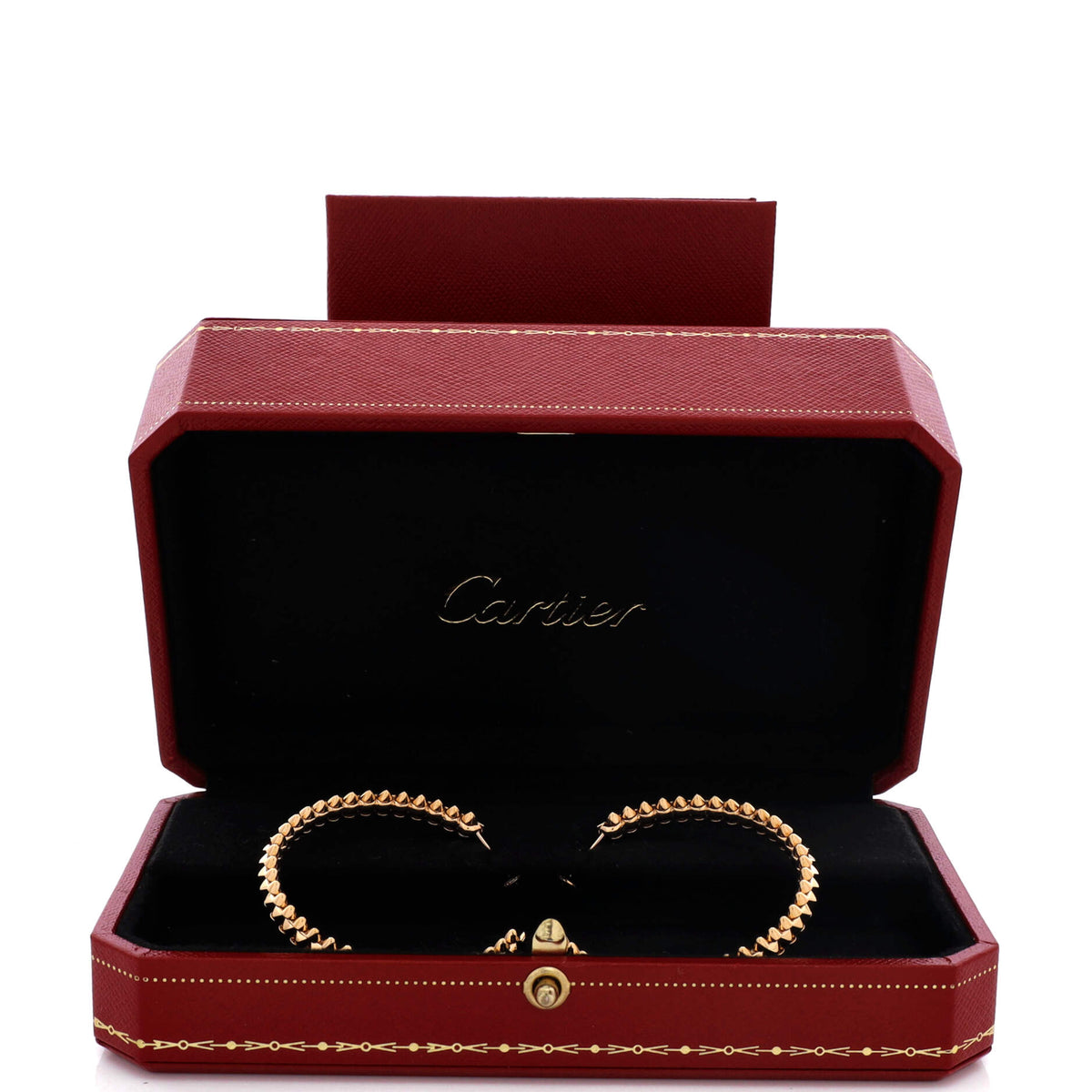 Clash de Cartier Earrings 18K Rose Gold Large 37.8mm – view 2