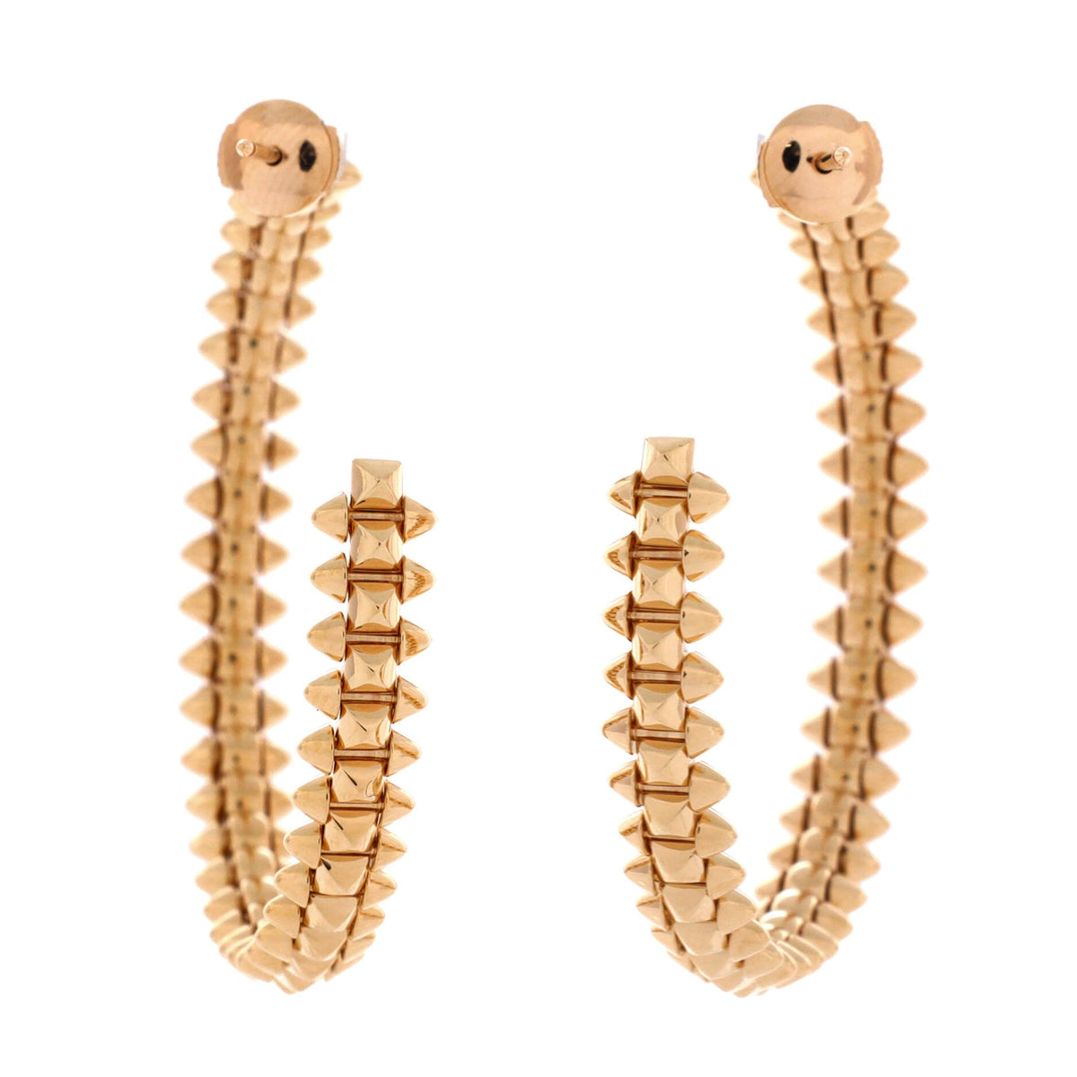 Clash de Cartier Earrings 18K Rose Gold Large 37.8mm – view 3