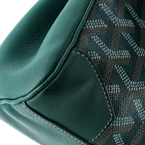 Goyard Structured Saigon Top Handle Bag Coated Canvas with Leather Mini - view 6
