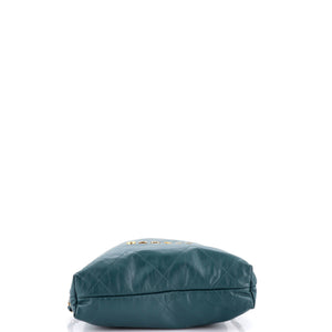 Chanel 22 Chain Backpack Quilted Calfskin Medium - view 4