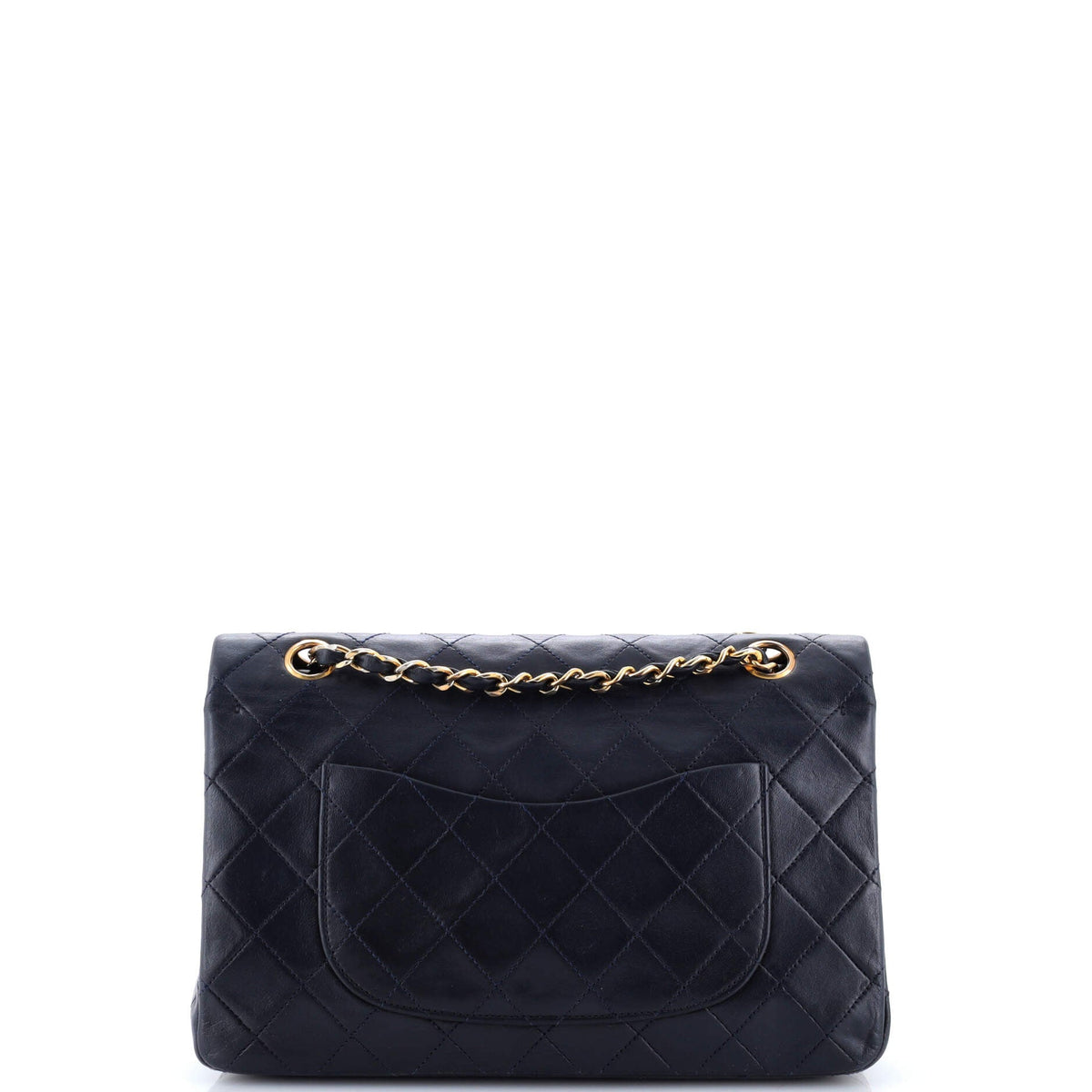 Vintage Classic Double Flap Bag Quilted Lambskin Medium
