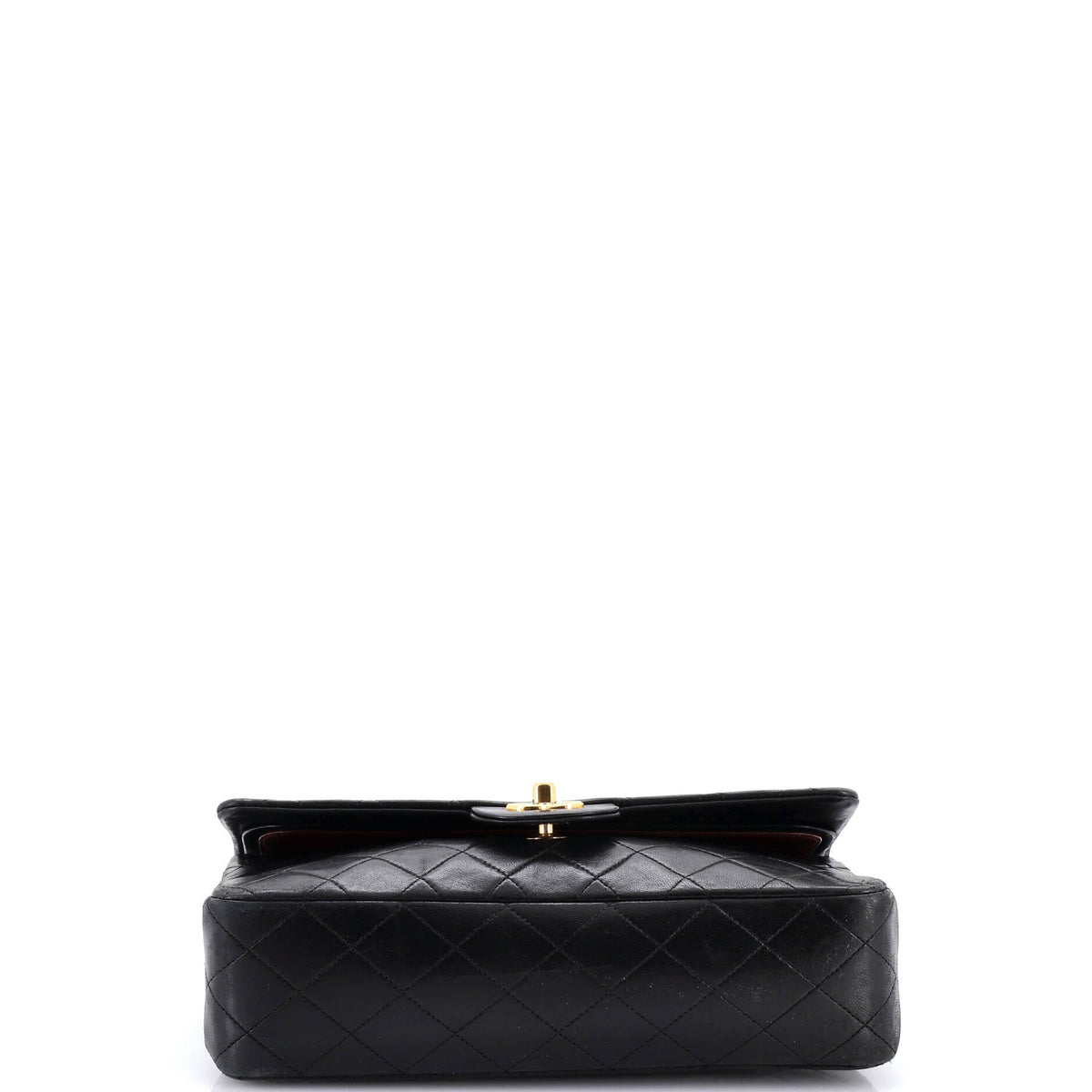 Vintage Classic Double Flap Bag Quilted Lambskin Medium