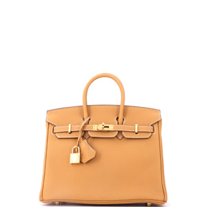 Hermes Birkin Handbag Natural Sable Togo with Gold Hardware 25 - view 1