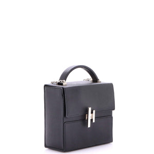 Hermes Cinhetic Top Handle Bag Chevre Mysore - view 2