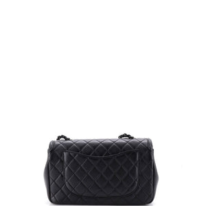 Chanel Filigree Flap Bag Quilted Lambskin with Chain Detail Medium - view 3