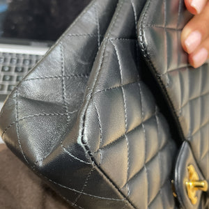 Chanel Classic Double Flap Bag Quilted Lambskin Medium - view 8