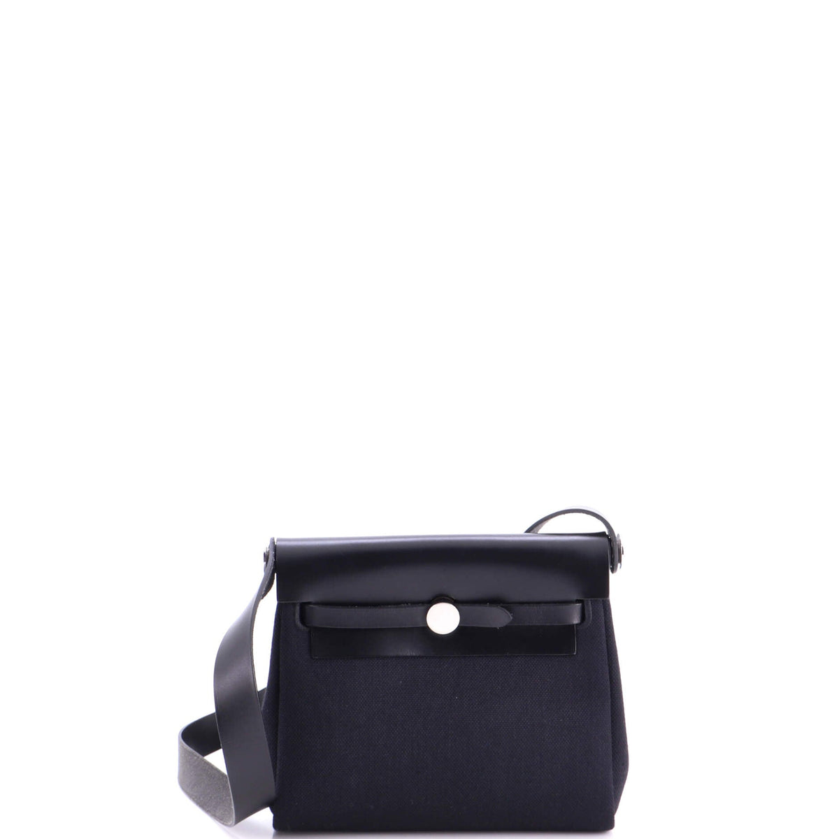 Hermes Herbag Zip Toile and Leather 20