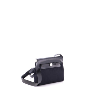 Hermes Herbag Zip Toile and Leather 20 - view 3