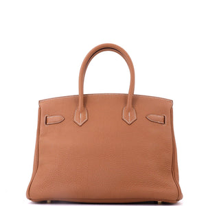 Hermes Birkin Handbag Gold Togo with Gold Hardware 30 - view 4