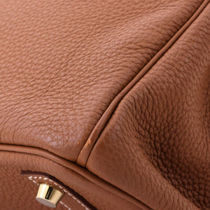 Hermes Birkin Handbag Gold Togo with Gold Hardware 30 - view 8