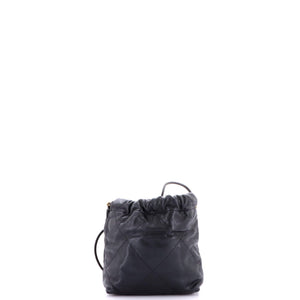 Chanel 22 Chain Hobo Quilted Caviar Mini - view 3