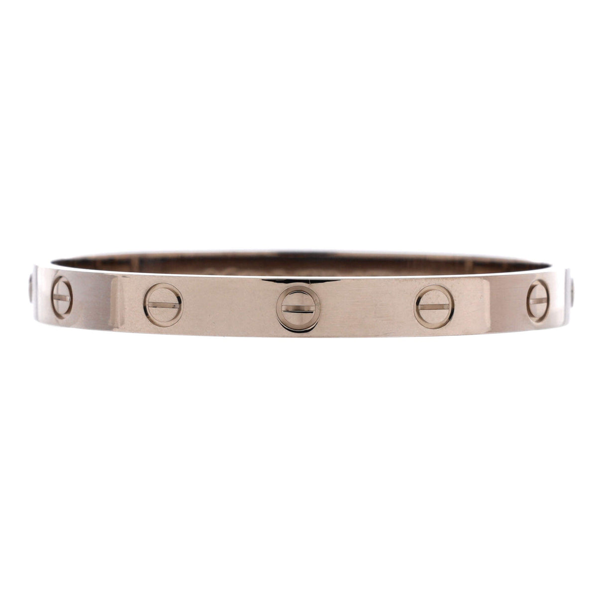 Cartier Love Bracelet 18K White Gold 17