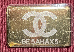 Chanel CC Medallion Maxi Chain Clutch Grained Calfskin East West - view 7