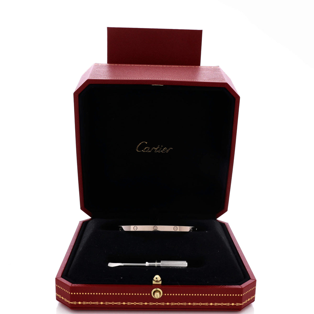 Cartier Love Bracelet 18K White Gold Small 16 – view 2