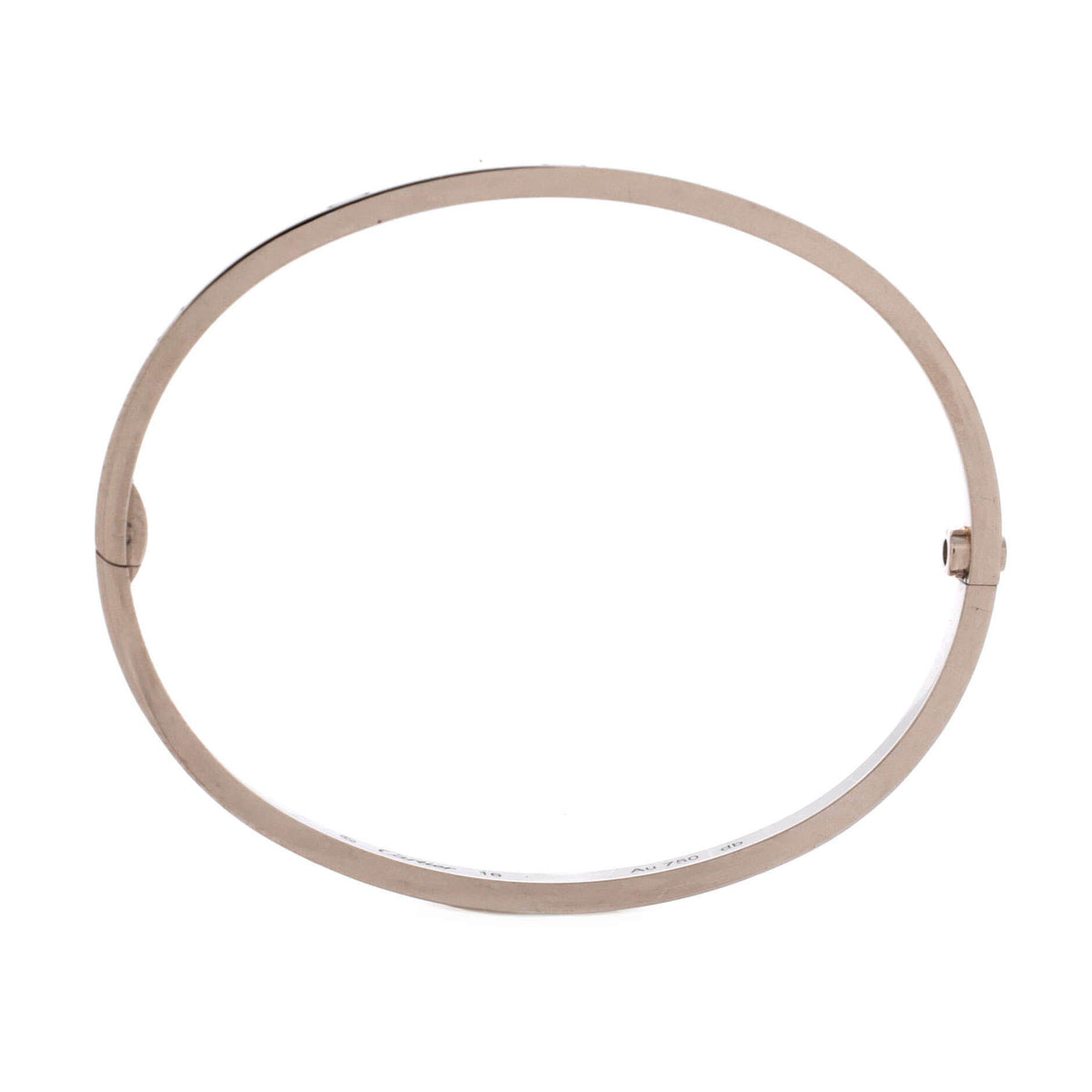 Cartier Love Bracelet 18K White Gold Small 16 – view 3