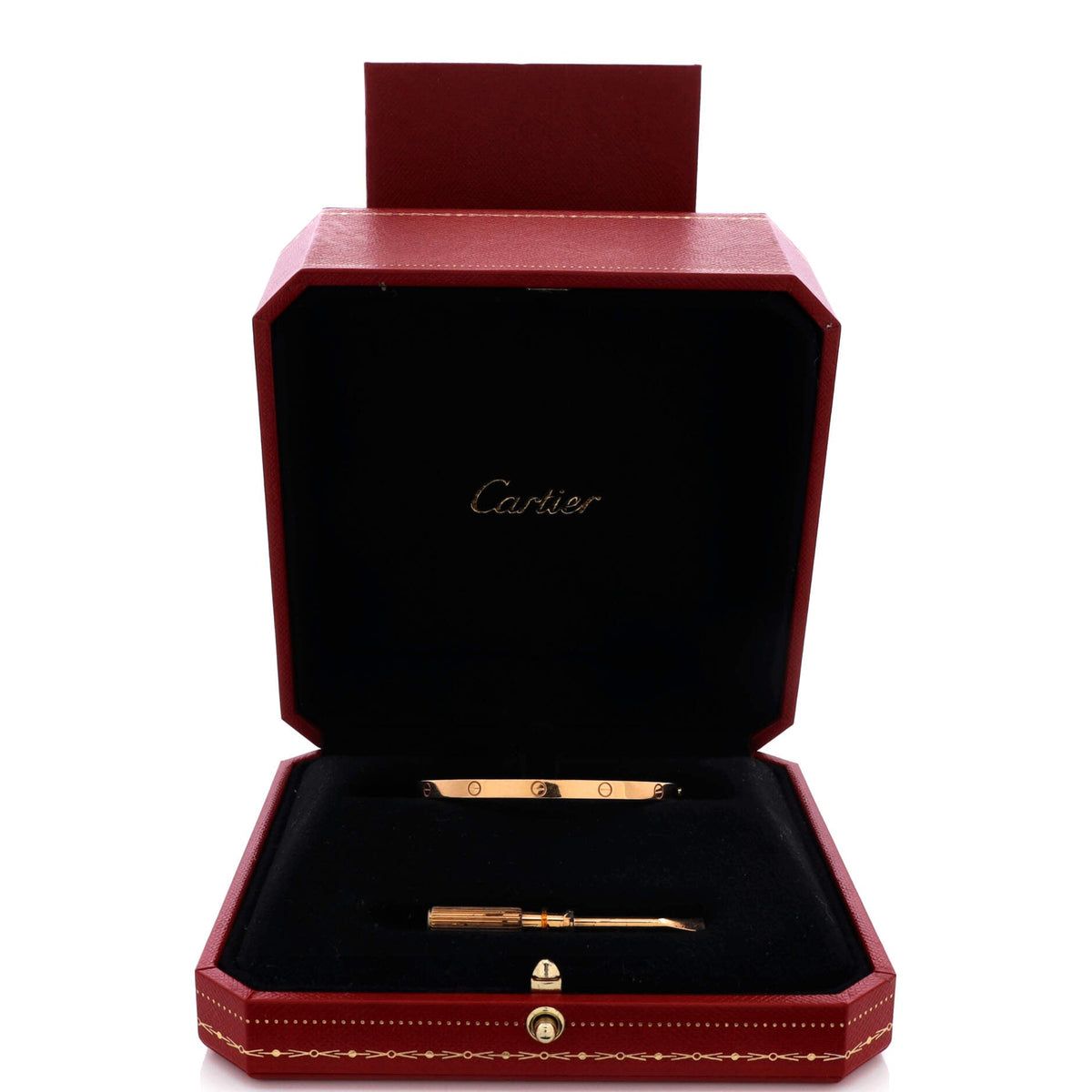 Cartier Love Bracelet 18K Rose Gold Small – view 2