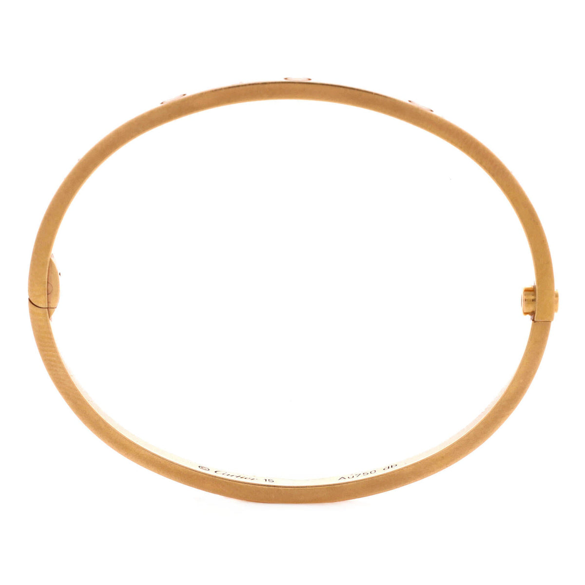 Cartier Love Bracelet 18K Rose Gold Small – view 3