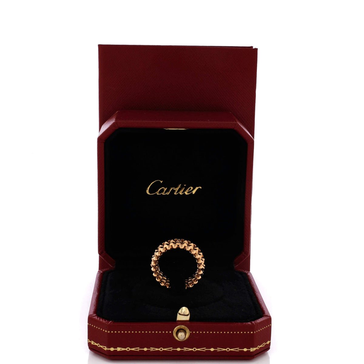 Clash de Cartier 2 Row Ring 18K Rose Gold – view 2