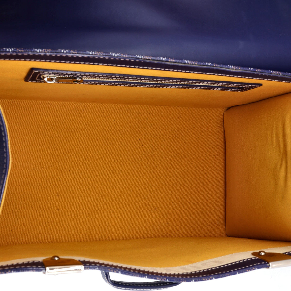 Saigon Top Handle Bag Coated Canvas with Leather MM