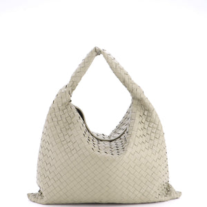 Bottega Veneta Hop Hobo Intrecciato Leather Large - view 3