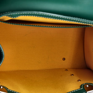 Goyard Saigon Top Handle Bag Coated Canvas with Leather PM - view 5