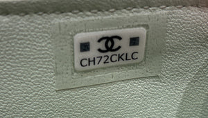 Chanel Retro Twist Top Handle Flap Shoulder Bag Quilted Caviar Mini - view 6