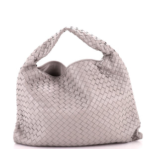 Bottega Veneta Hop Hobo Intrecciato Leather Large - view 3
