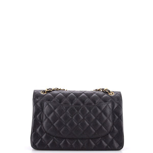 Chanel Classic Double Flap Bag Quilted Caviar Jumbo - view 3