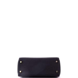 Hermes Kelly Handbag Noir Togo with Gold Hardware 25 - view 5