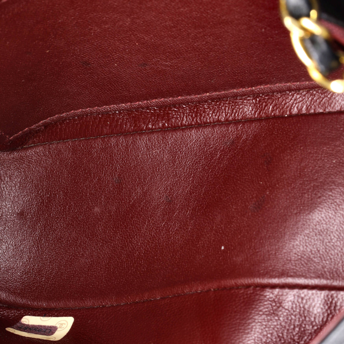 Vintage Diana Flap Bag Quilted Lambskin Small