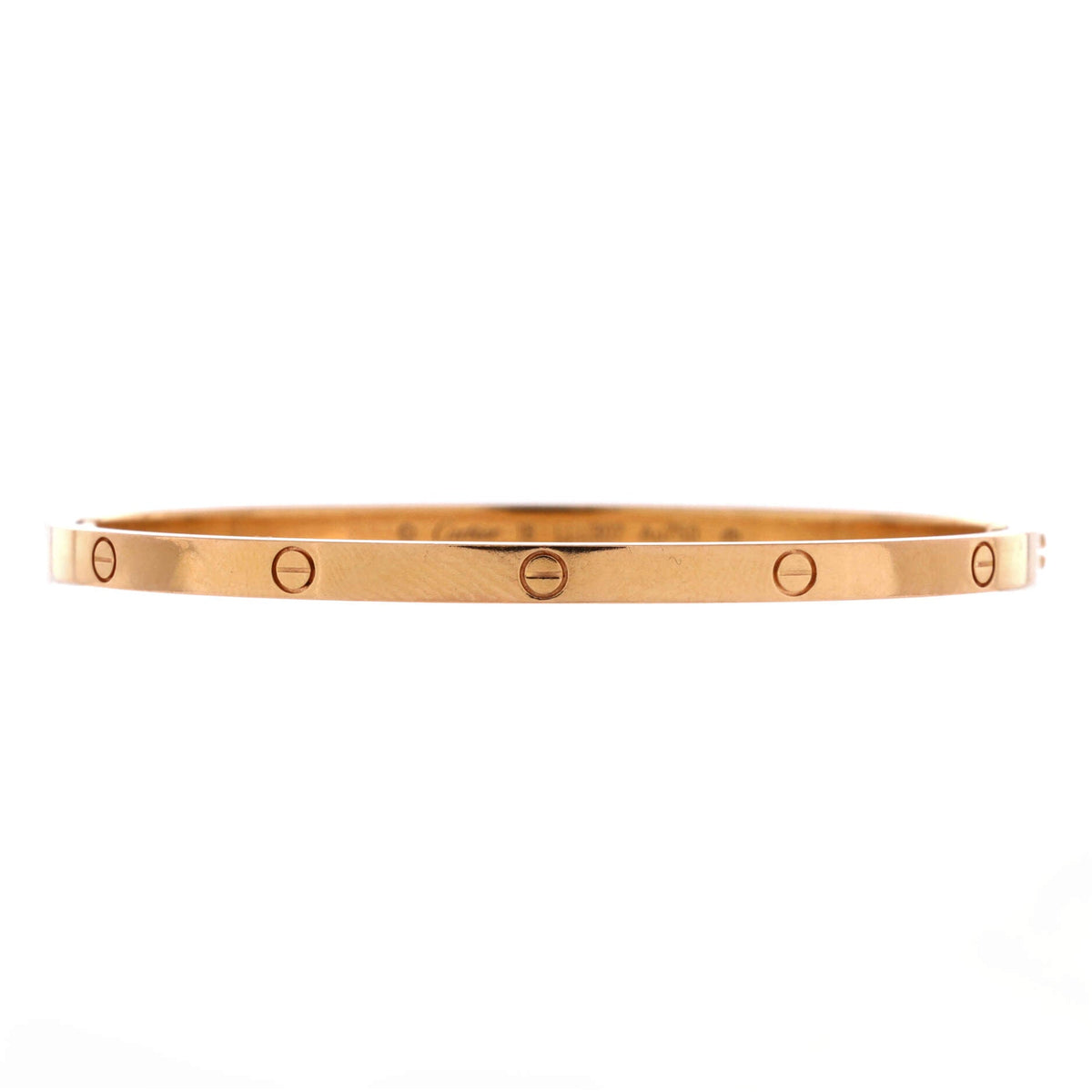 Cartier Love Bracelet 18K Rose Gold Small 19