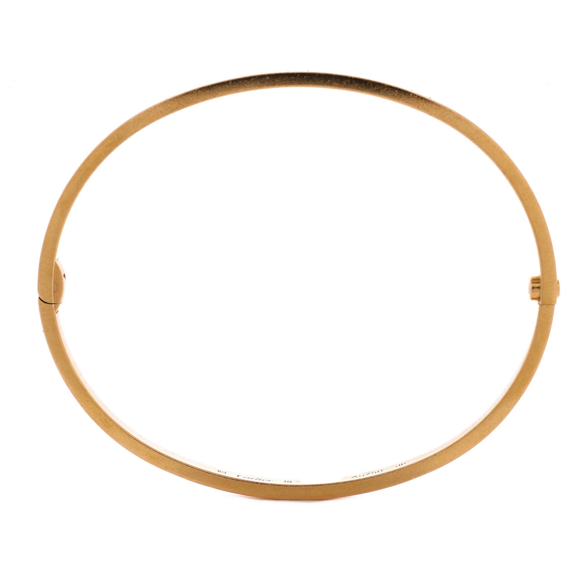 Cartier Love Bracelet 18K Rose Gold Small 19 – view 3