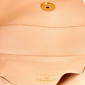 Chanel CC Tab Flap Shoulder Bag Quilted Lambskin Mini - view 5