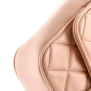 Chanel CC Tab Flap Shoulder Bag Quilted Lambskin Mini - view 6
