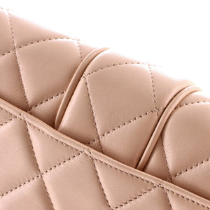 Chanel CC Tab Flap Shoulder Bag Quilted Lambskin Mini - view 7