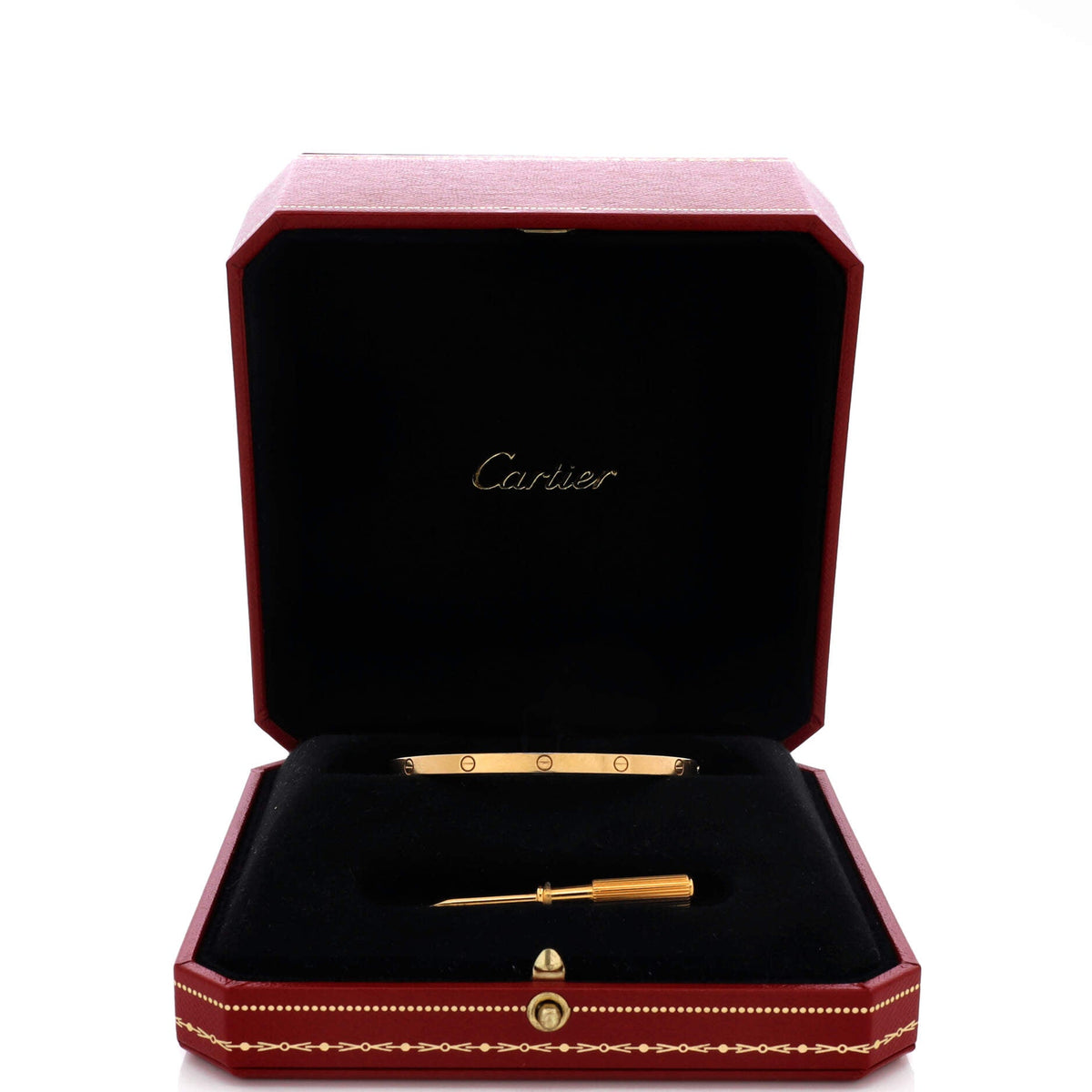 Cartier Love Bracelet 18K Yellow Gold Small 17 – view 2