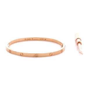 Cartier Love Bracelet 18K Rose Gold Small 17 - view 3
