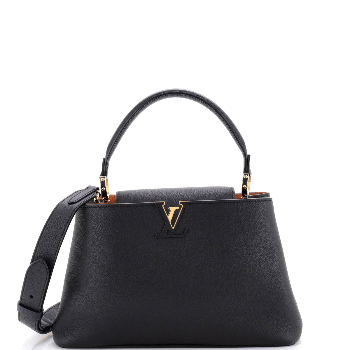 Louis Vuitton Capucines Souple Bag Leather MM