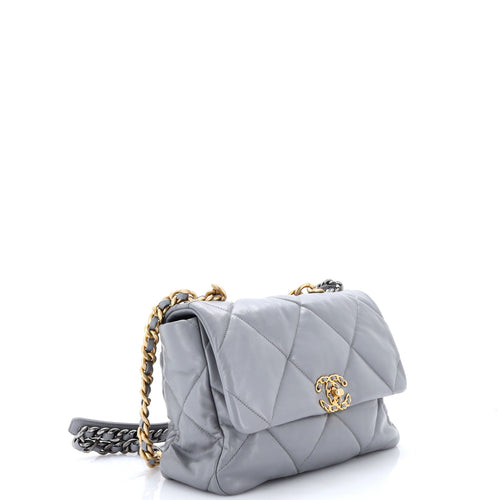 Chanel 19 Flap Bag Quilted Leather Large – view 2