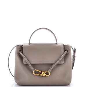 Bottega Veneta Ciao Ciao Top Handle Bag Leather with Intrecciato Detail Small - view 1