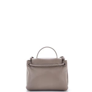 Bottega Veneta Ciao Ciao Top Handle Bag Leather with Intrecciato Detail Small - view 3