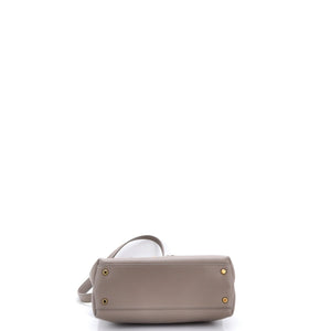 Bottega Veneta Ciao Ciao Top Handle Bag Leather with Intrecciato Detail Small - view 4