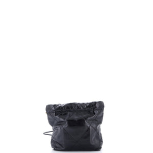 Chanel 22 Chain Hobo Quilted Calfskin Mini - view 6