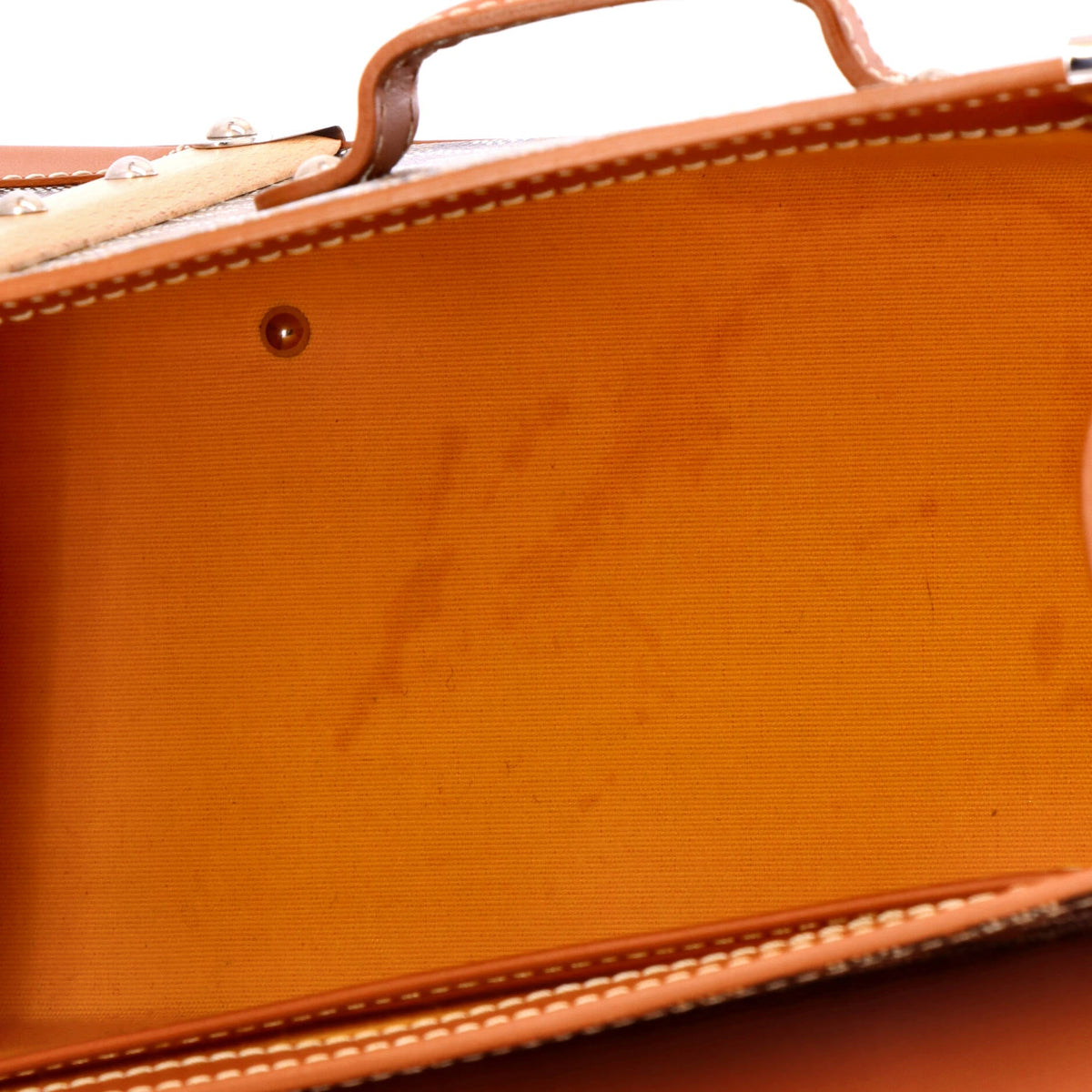 Saigon Top Handle Bag Coated Canvas with Leather PM