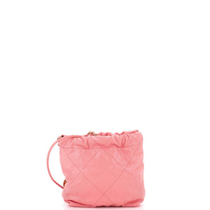 Chanel 22 Chain Hobo Quilted Caviar Mini - view 3
