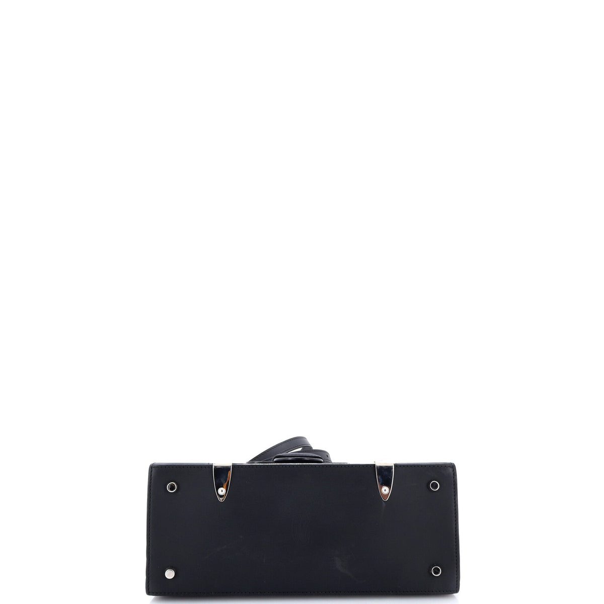 Saigon Top Handle Bag Coated Canvas with Leather PM