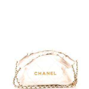 Chanel 22 Chain Hobo Quilted Calfskin Small - view 1