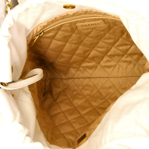 Chanel 22 Chain Hobo Quilted Calfskin Small - view 6
